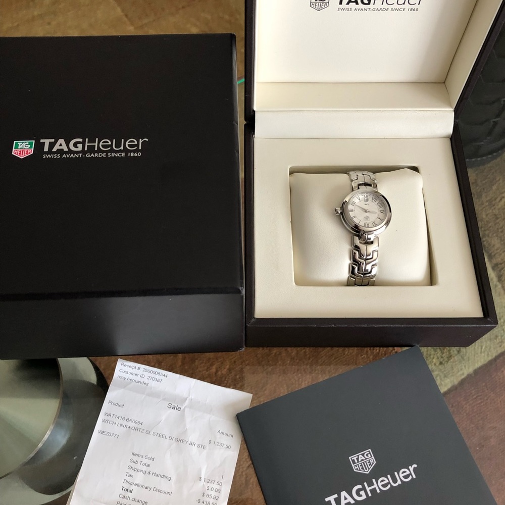 TAG Heuer Silver Timepiece